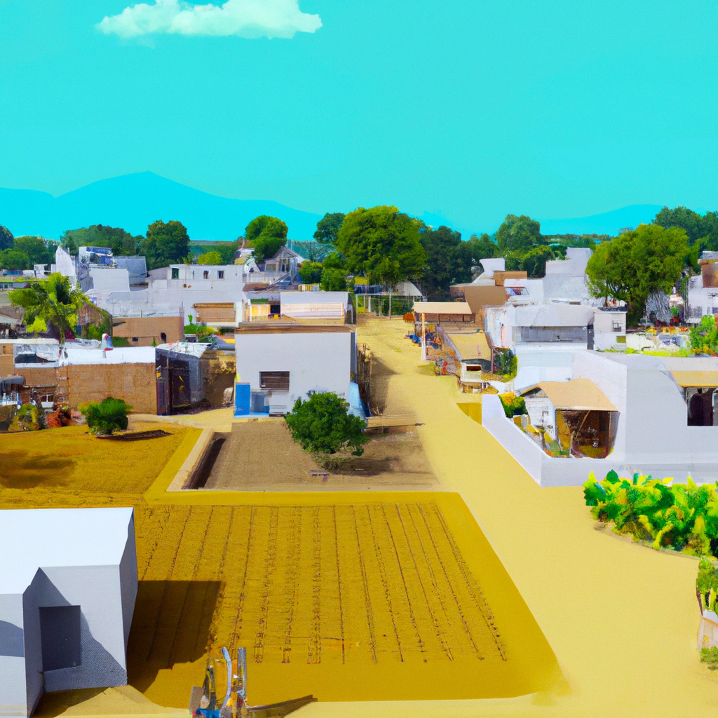 Indian villages in the year 2053 in 4k