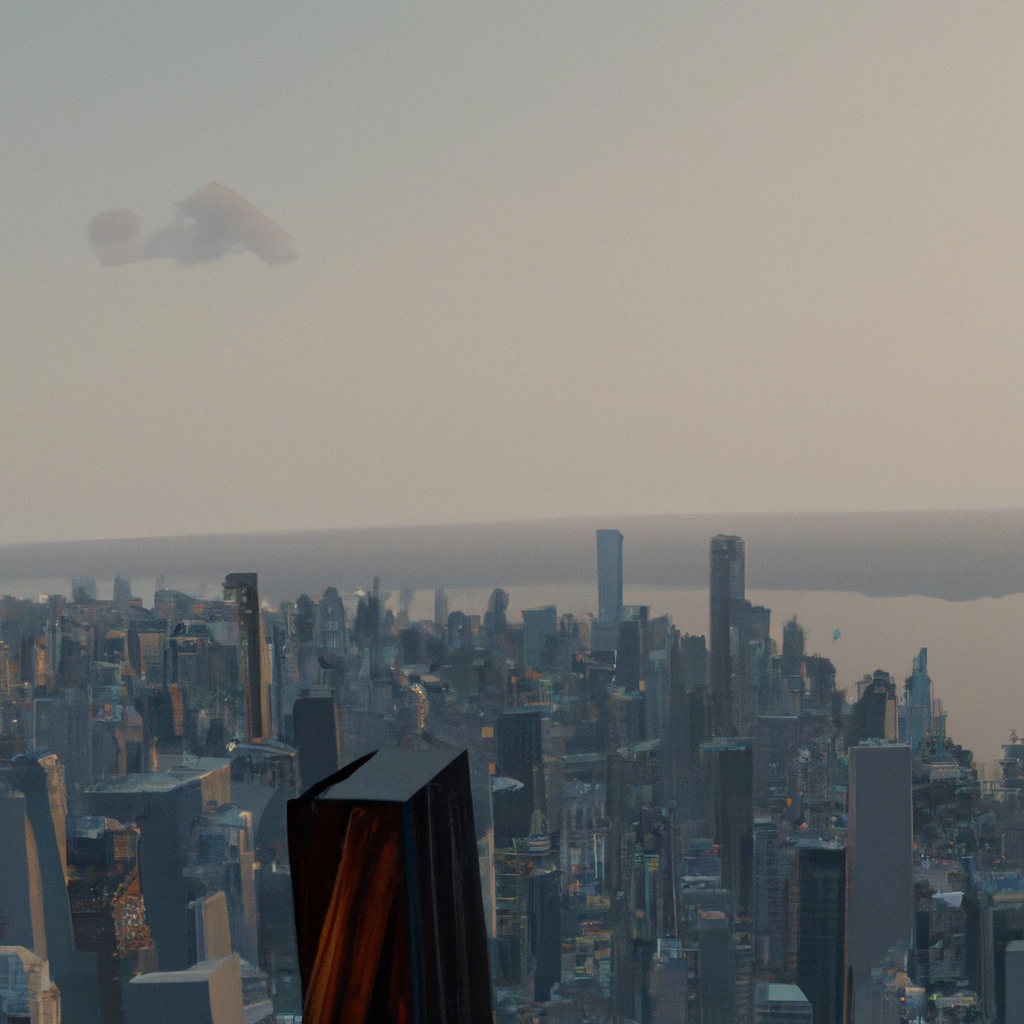 new york in 2053 in 4k resolution