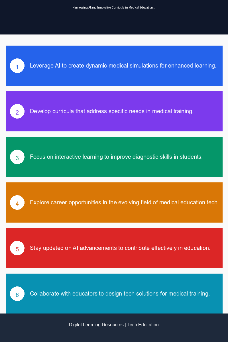 Visual representation of AI applications in medical education and their impact on learning outcomes